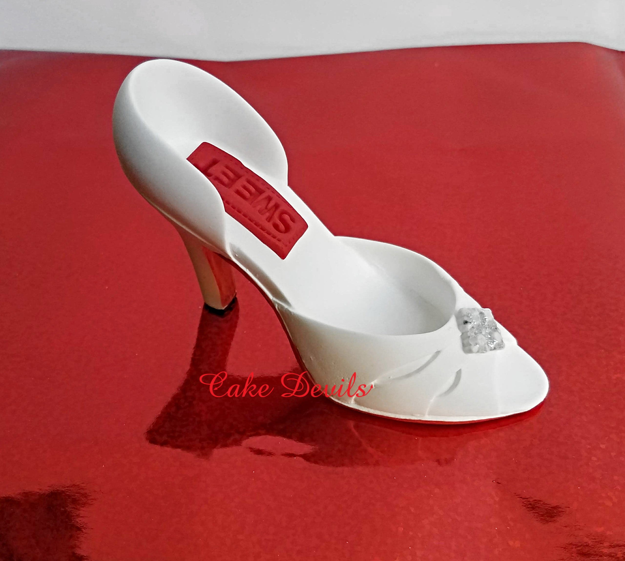 Louis Vuitton Stiletto Shoe Cake Topper 